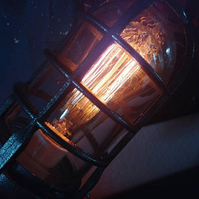 Lámpara Decorativa Cohete Steampunk Bazooka Flame - Image 10
