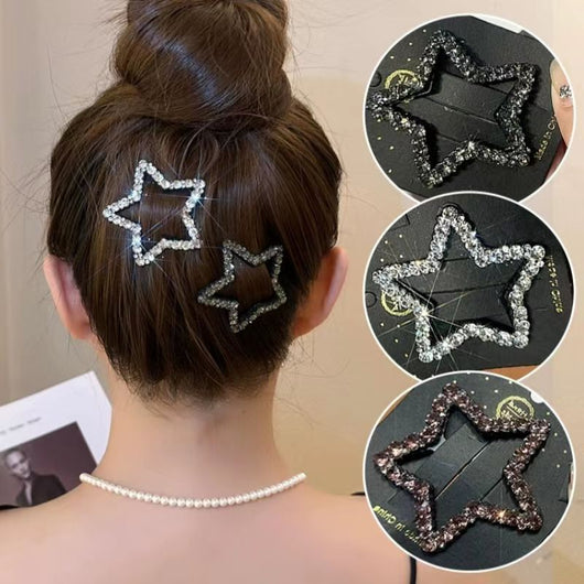 Pasador de Estrella con Cristales - Accesorio Elegante para Cabello - Image 12