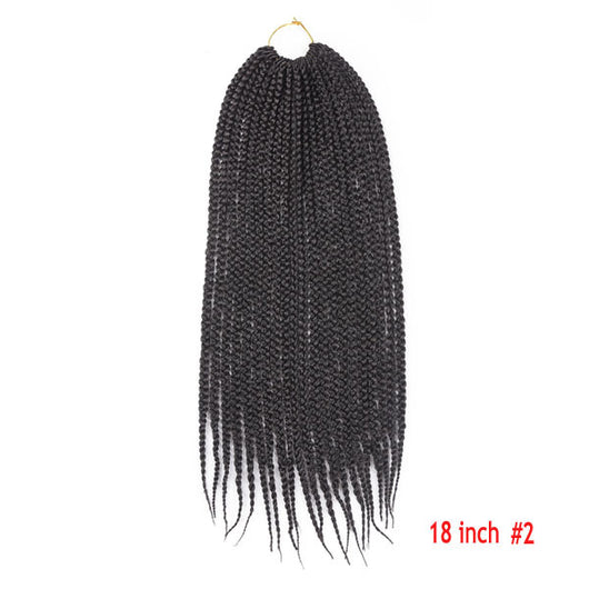 Extensiones de Cabello Trenzas Senegal Box Braids Crochet - Image 32
