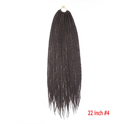 Extensiones de Cabello Trenzas Senegal Box Braids Crochet - Image 39