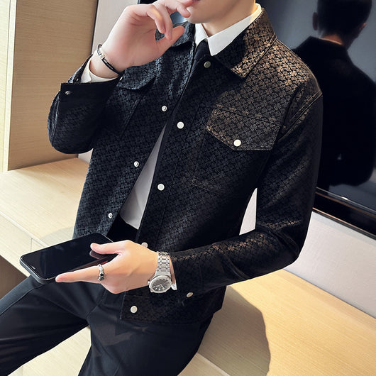 Chaqueta Casual con Solapas y Múltiples Bolsillos para Hombre - Image 14