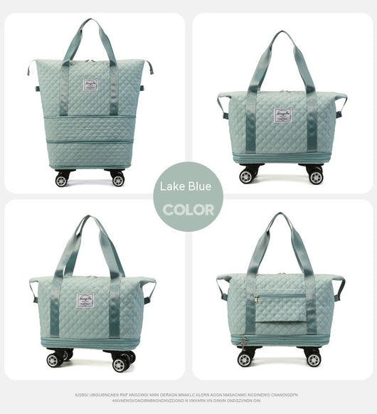 Bolsa de Viaje Multiusos con Ruedas y Separación Seco-Húmedo - Image 13