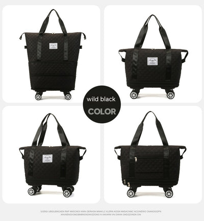 Bolsa de Viaje Multiusos con Ruedas y Separación Seco-Húmedo - Image 14