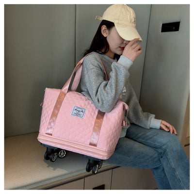 Bolsa de Viaje Multiusos con Ruedas y Separación Seco-Húmedo - Image 17