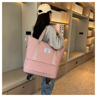 Bolsa de Viaje Multiusos con Ruedas y Separación Seco-Húmedo - Image 22