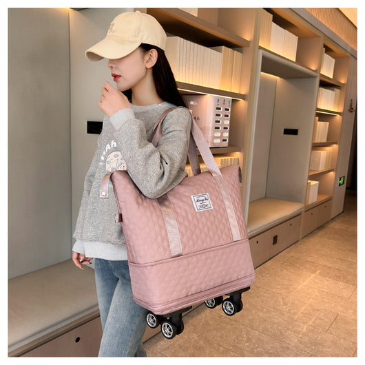 Bolsa de Viaje Multiusos con Ruedas y Separación Seco-Húmedo - Image 23