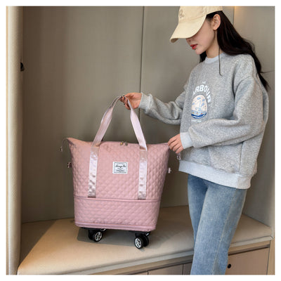 Bolsa de Viaje Multiusos con Ruedas y Separación Seco-Húmedo - Image 25