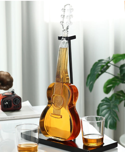 Set Decantador Guitarra en Vidrio Borosilicato Premium - Image 16