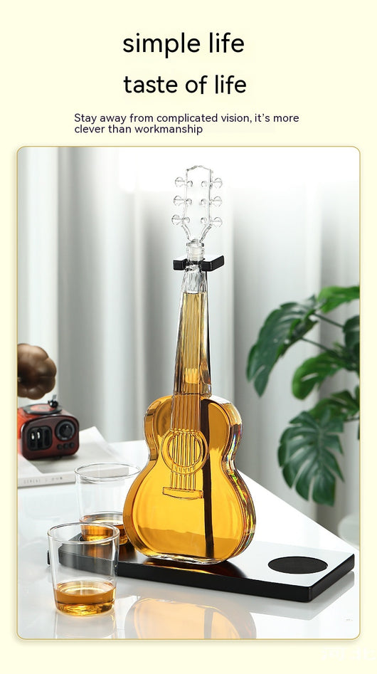 Set Decantador Guitarra en Vidrio Borosilicato Premium - Image 19