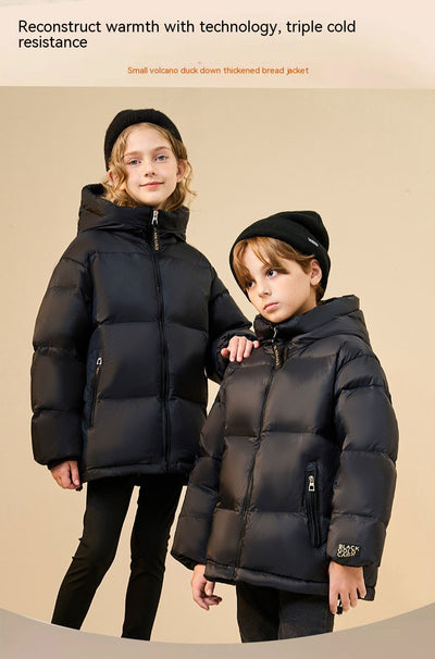 Chaqueta Acolchada Infantil Negro y Dorado - Bestseller de Temporada - Image 15