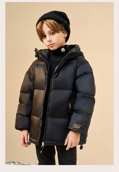 Chaqueta Acolchada Infantil Negro y Dorado - Bestseller de Temporada - Image 19