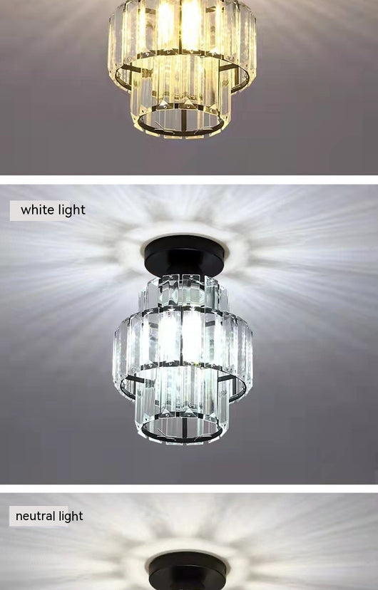 Lámpara de Techo Minimalista de Cristal para Recámara - Image 27