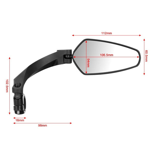 Espejo Retrovisor Giratorio para Bicicleta de Montaña - Image 8