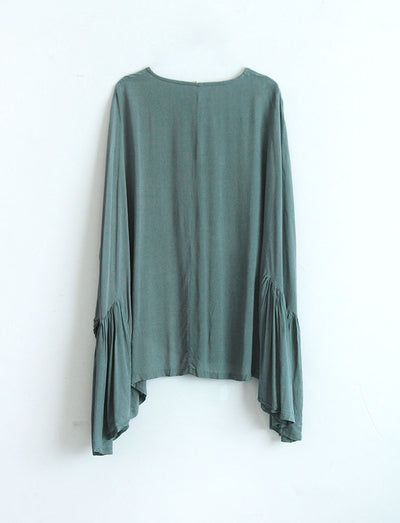 Playera de Verano con Dobladillo Asimétrico y Tejido Suave - Image 14