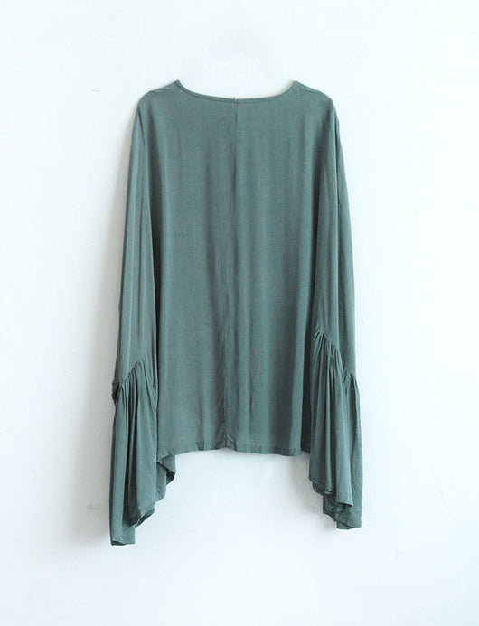 Playera de Verano con Dobladillo Asimétrico y Tejido Suave - Image 14