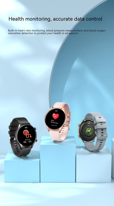 Reloj Inteligente KT60 con Pantalla HD Redonda, Llamadas Bluetooth y Pago sin Contacto - Image 27