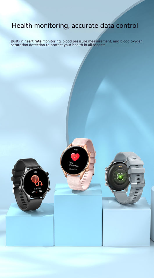 Reloj Inteligente KT60 con Pantalla HD Redonda, Llamadas Bluetooth y Pago sin Contacto - Image 27