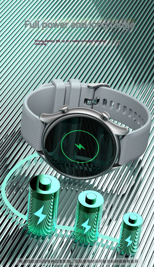Reloj Inteligente KT60 con Pantalla HD Redonda, Llamadas Bluetooth y Pago sin Contacto - Image 31