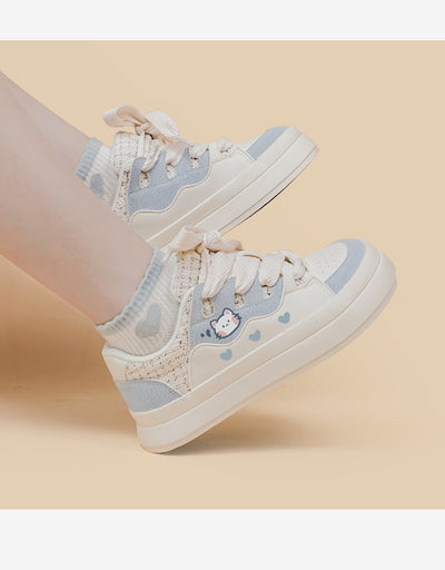 Tenis Blancos para Niñas con Cordones - Diseño Clásico y Cómodo - Image 11