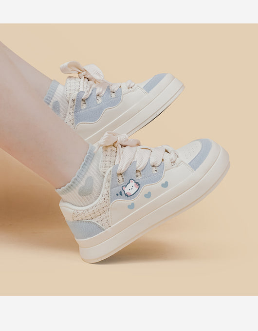Tenis Blancos para Niñas con Cordones - Diseño Clásico y Cómodo - Image 11