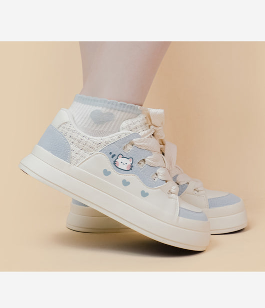 Tenis Blancos para Niñas con Cordones - Diseño Clásico y Cómodo - Image 12