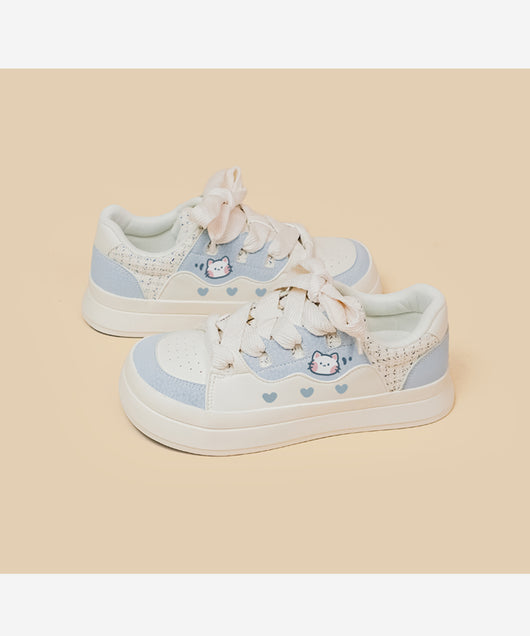 Tenis Blancos para Niñas con Cordones - Diseño Clásico y Cómodo - Image 13