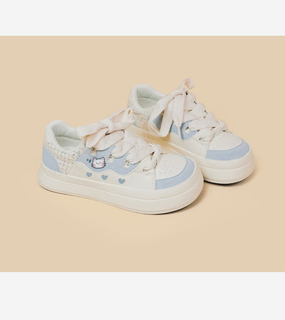 Tenis Blancos para Niñas con Cordones - Diseño Clásico y Cómodo - Image 15