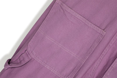 Overol Cargo de Pierna Ancha en Colores Sólidos - Image 17