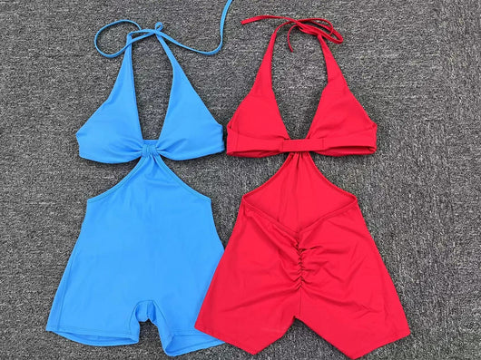 Jumpsuit Deportivo Falso Dos Piezas para Yoga y Fitness - Image 67