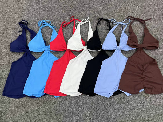 Jumpsuit Deportivo Falso Dos Piezas para Yoga y Fitness - Image 79