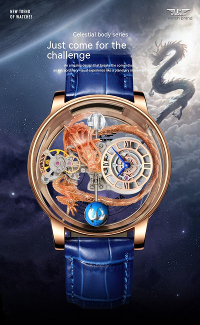 Reloj Tourbillon de Lujo para Hombre - Diseño de Buena Fortuna - Image 22