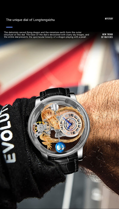Reloj Tourbillon de Lujo para Hombre - Diseño de Buena Fortuna - Image 24