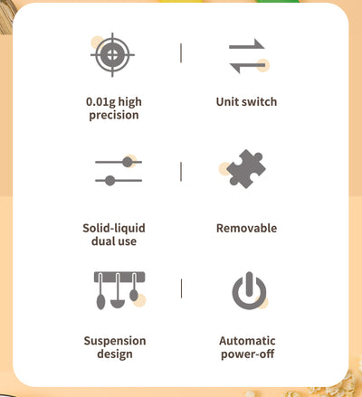 Balanza Digital de Cocina con Cuchara Medidora LCD - Image 14