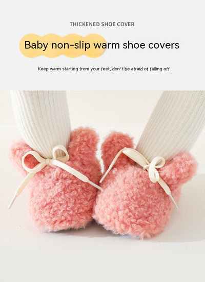 Zapatillas Cálidas para Bebé con Calcetines Antideslizantes - Diseño Conejito Suela Suave - Image 22