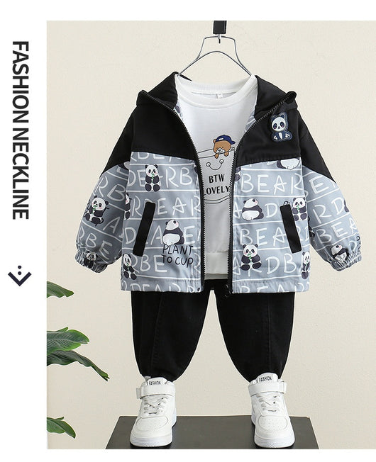 Chaqueta Impermeable con Capucha para Niño - Primavera y Otoño - Image 22