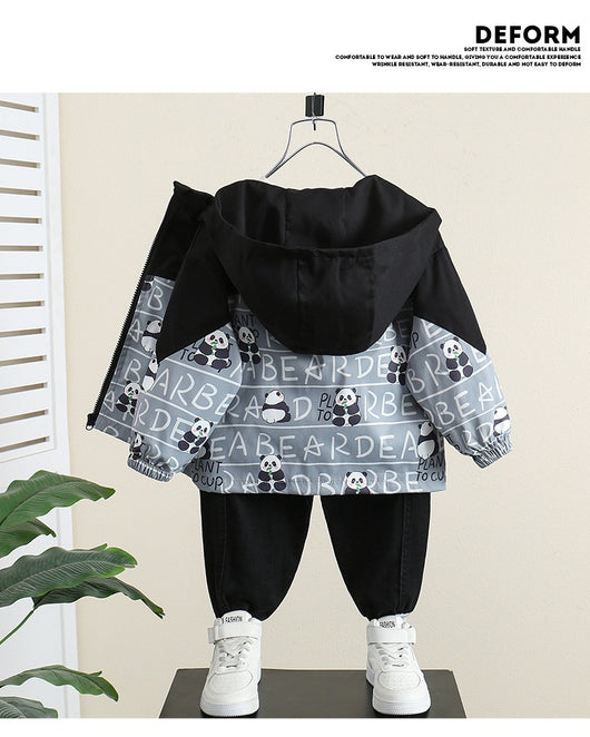 Chaqueta Impermeable con Capucha para Niño - Primavera y Otoño - Image 23