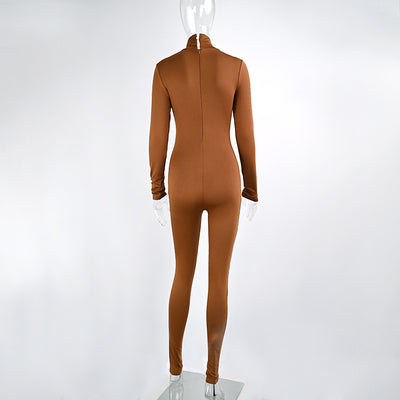 Jumpsuit de Yoga Térmico Ajustado con Forro Polar - Otoño e Invierno - Image 32