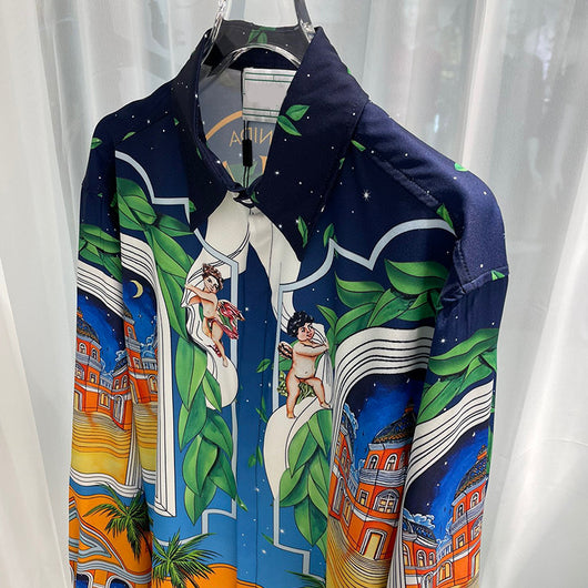 Camisa Estampada Digital de Manga Larga para Jóvenes - Image 16