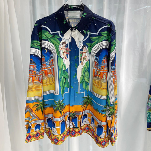 Camisa Estampada Digital de Manga Larga para Jóvenes - Image 17