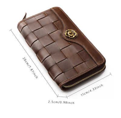 Cinturón de Cuero Genuino Tejido Premium Unisex - Image 12