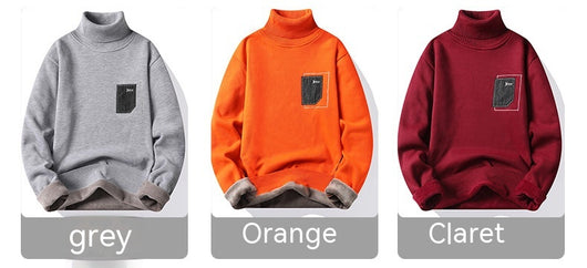 Suéter Holgado de Terciopelo Grueso para Hombre - Abrigo Cálido Invierno - Image 15