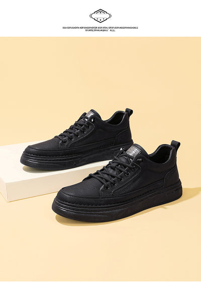 Zapatillas Deportivas Blancas Slip-On Transpirables con Suela Suave para Skateboard - Image 12