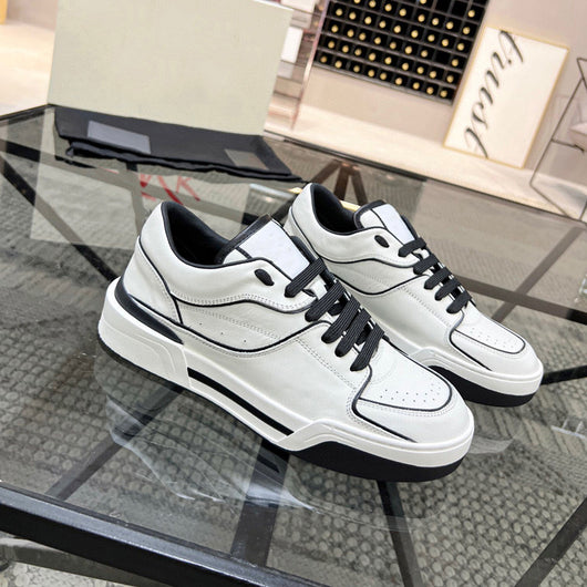Zapatillas de Cuero Casual para Hombre - Sneakers de Invierno Transpirables con Cordones - Image 21