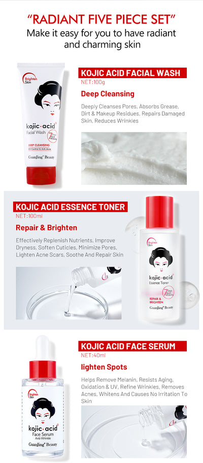 Set Tonificante y Humectante con Ácido Kójico - Iluminador de Piel - Image 11