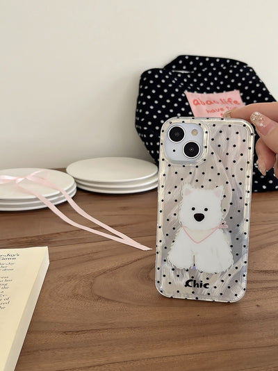 Funda para Teléfono West Highland con Lunares Coloridos - Image 20