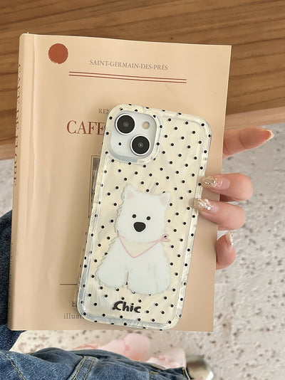 Funda para Teléfono West Highland con Lunares Coloridos - Image 24