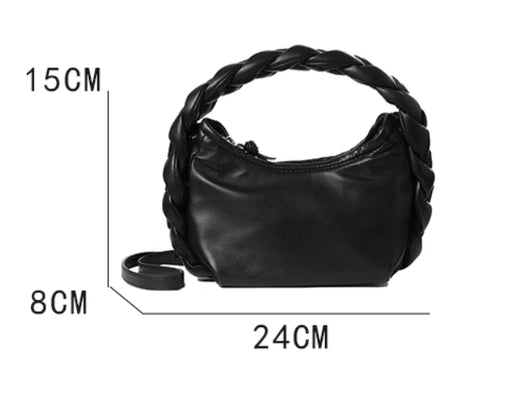 Bolsa Tejida Primavera para Mujer - Bandolera Pequeña Estilo Messenger - Image 17
