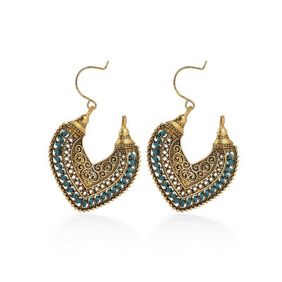 Aretes Tejidos en Forma de Corazón - Image 22