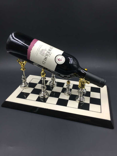 Botellero Ajedrez Clásico para Vinos Decorativo - Image 8