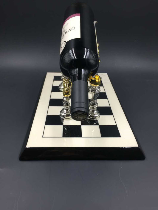 Botellero Ajedrez Clásico para Vinos Decorativo - Image 10